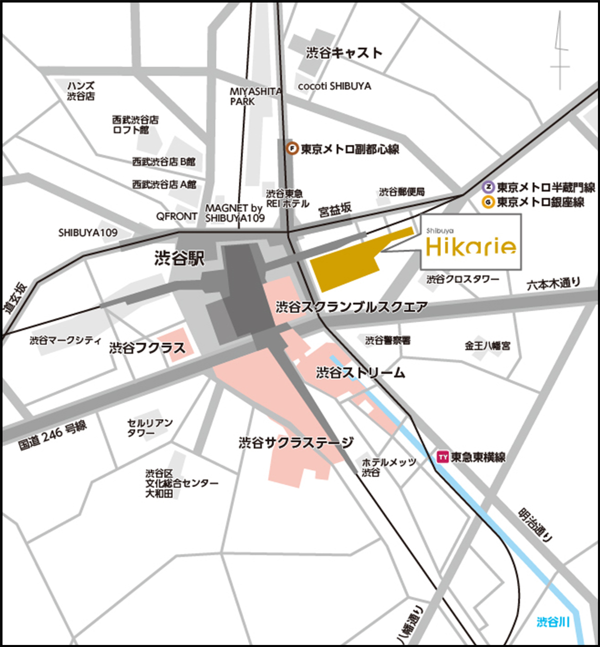 Hikarie HallMAP