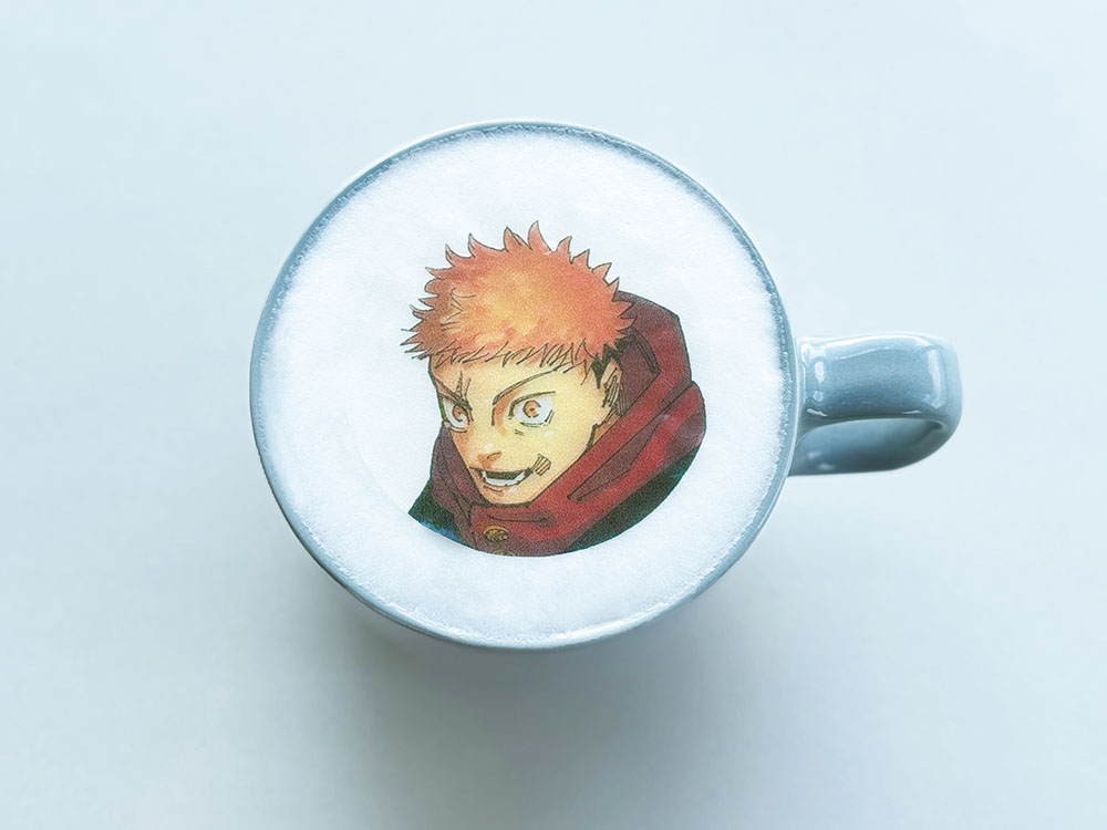 カフェラテ（イラスト6種）