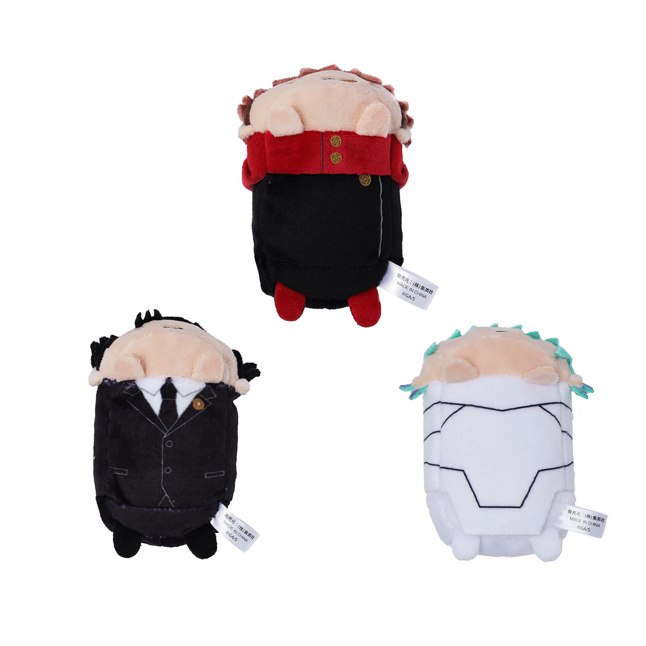のるキャラマスコット®3体セット 虎杖悠仁&鹿紫雲一&日車寛見【死滅回游Ver.】