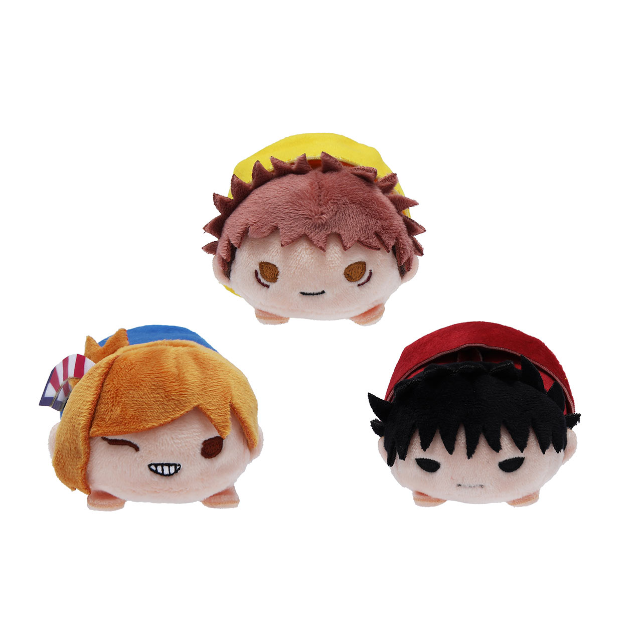 のるキャラマスコット®3体セット 虎杖悠仁&伏黒恵&釘崎野薔薇【私服Ver.】