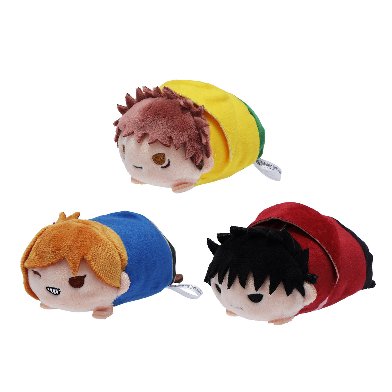 のるキャラマスコット®3体セット 虎杖悠仁&伏黒恵&釘崎野薔薇【私服Ver.】