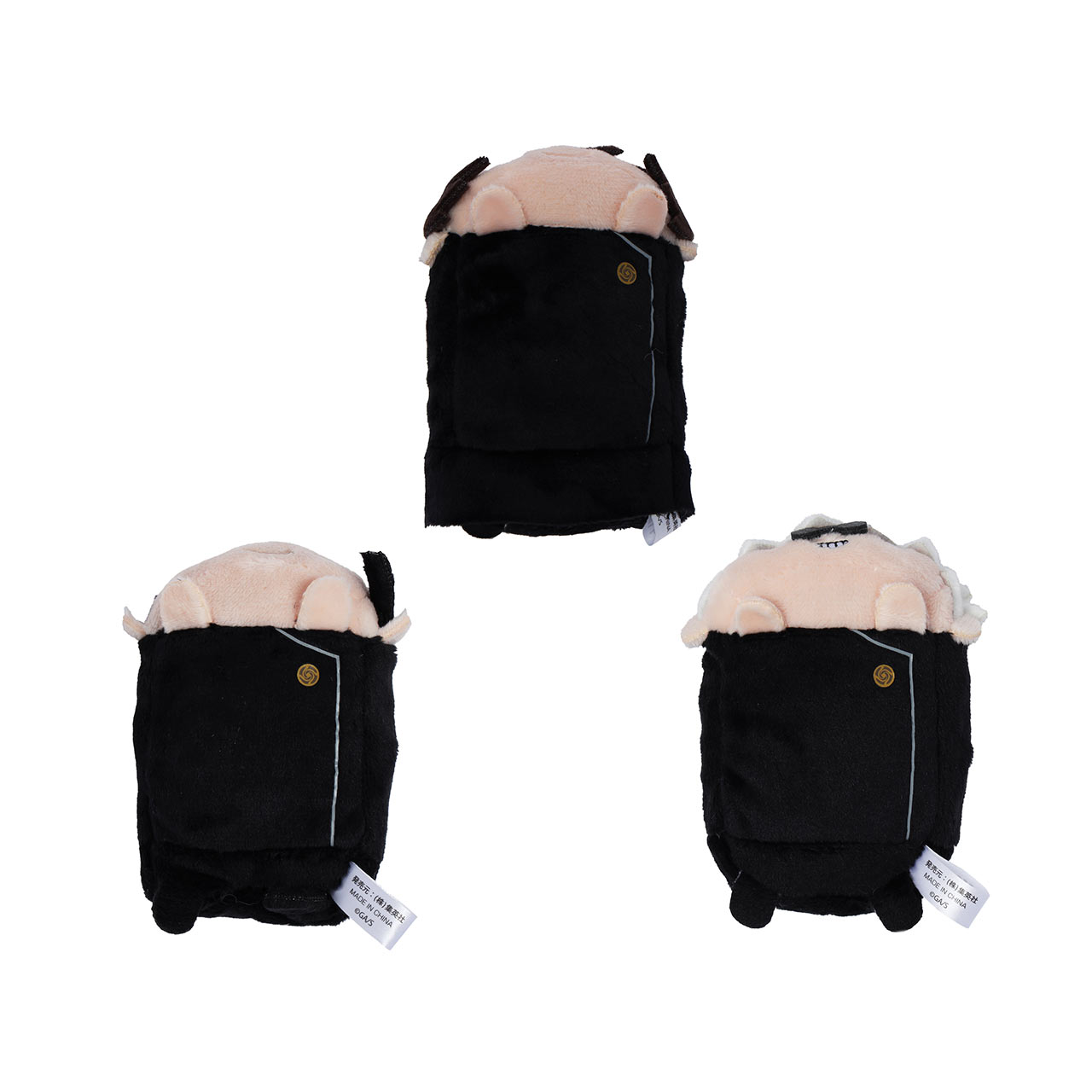 のるキャラマスコット®3体セット 五条悟&夏油傑&家入硝子【懐玉・玉折Ver.】